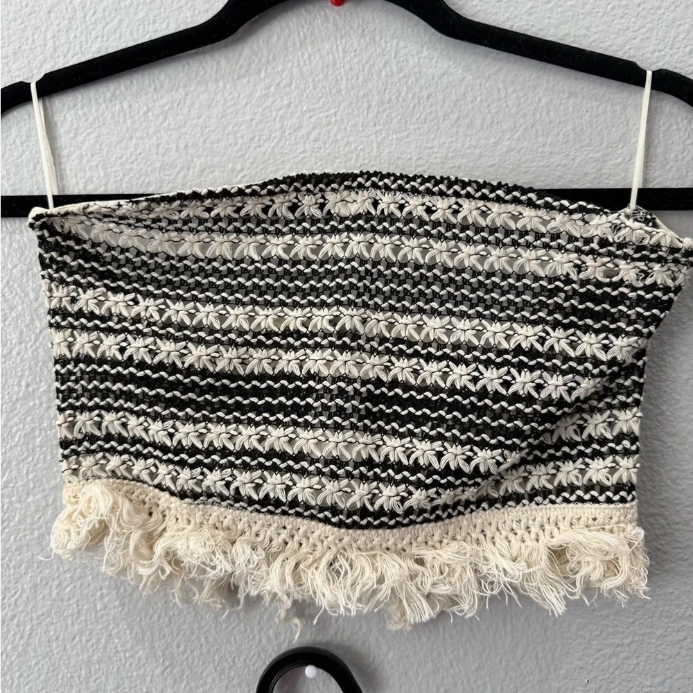 Fashion Nova Crochet Knit Two Piece Set M - Picture 5 of 9